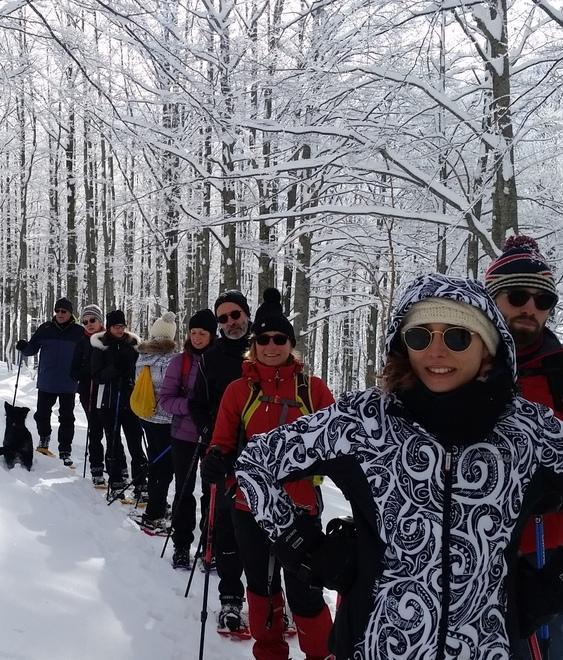 Geologia, stelle e buon cibo Trekking con le ciaspole scoprendo l’altra montagna