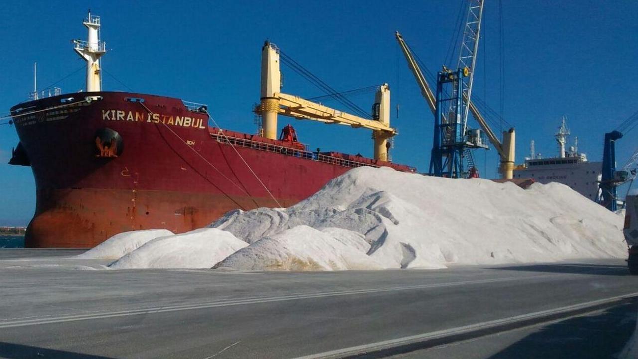 Sale, il primo carico negli Usa