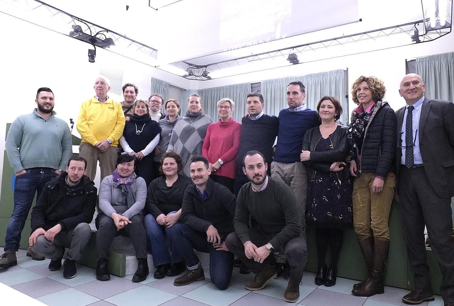Un gruppo di promotori e protagonisti della rassegna