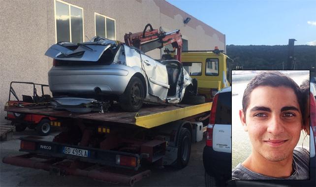 Nel riquadro la vittima Roberto Puddu