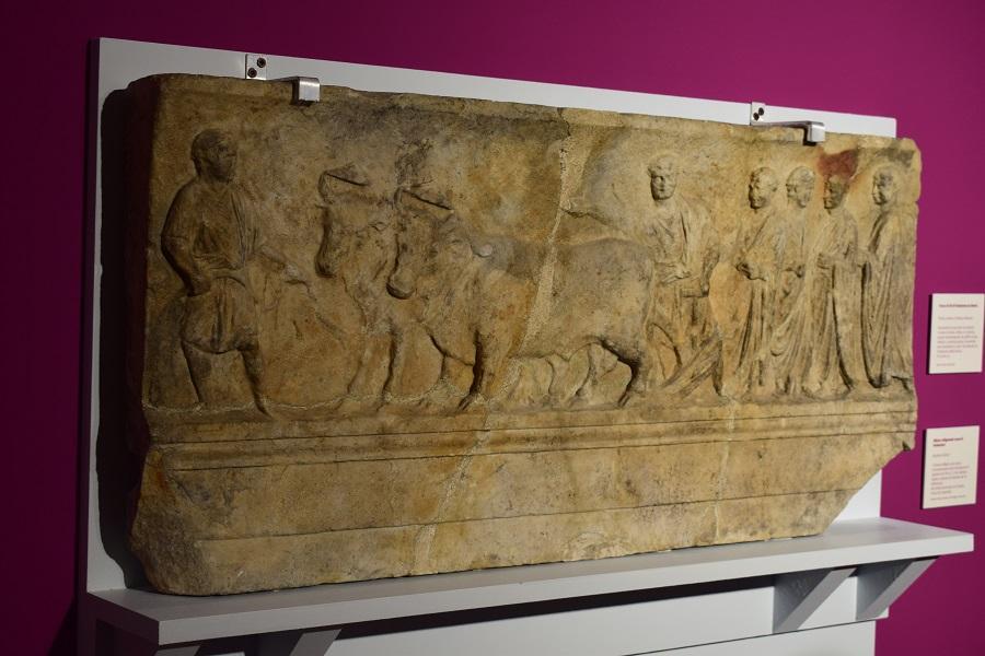 Uno dei particolari in mostra al Foro Boario