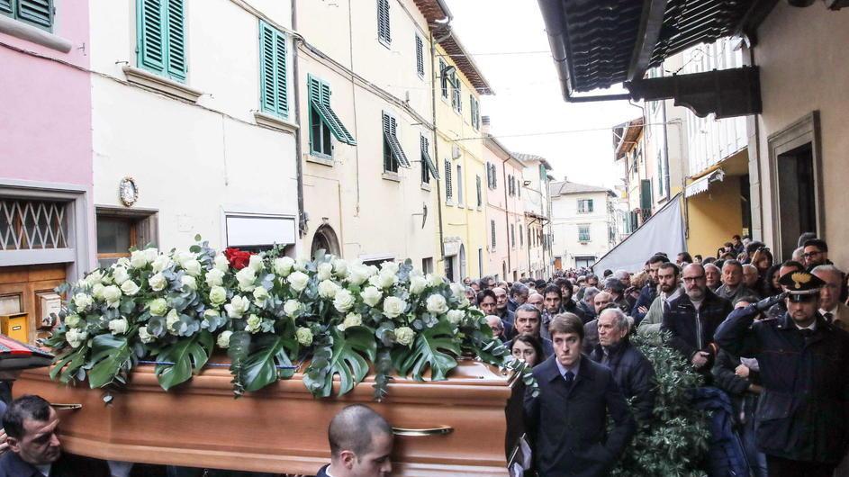 Centro stracolmo per l’addio a Bitossi