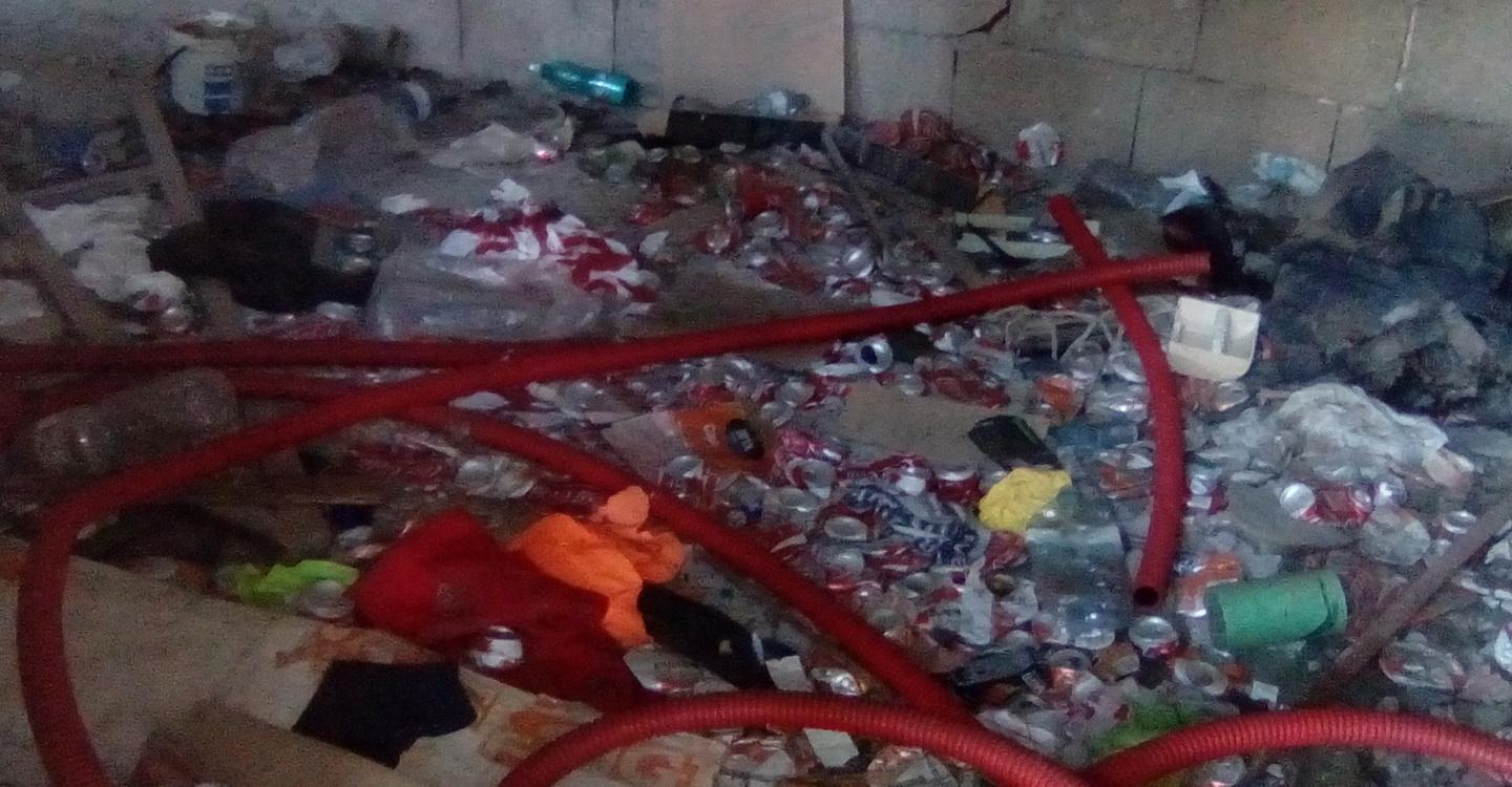 Lo stadio comunale è in totale abbandono