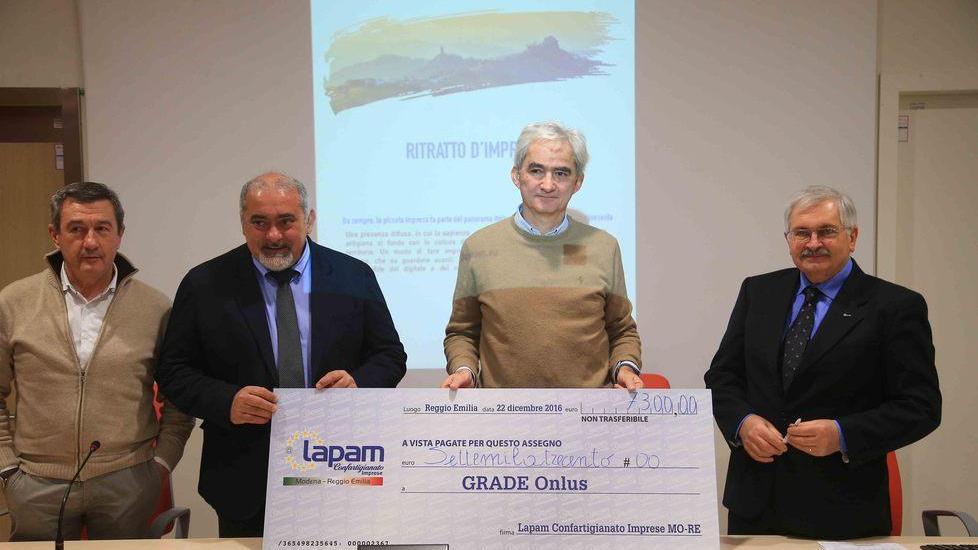 Lapam dona 7.300 euro al Grade