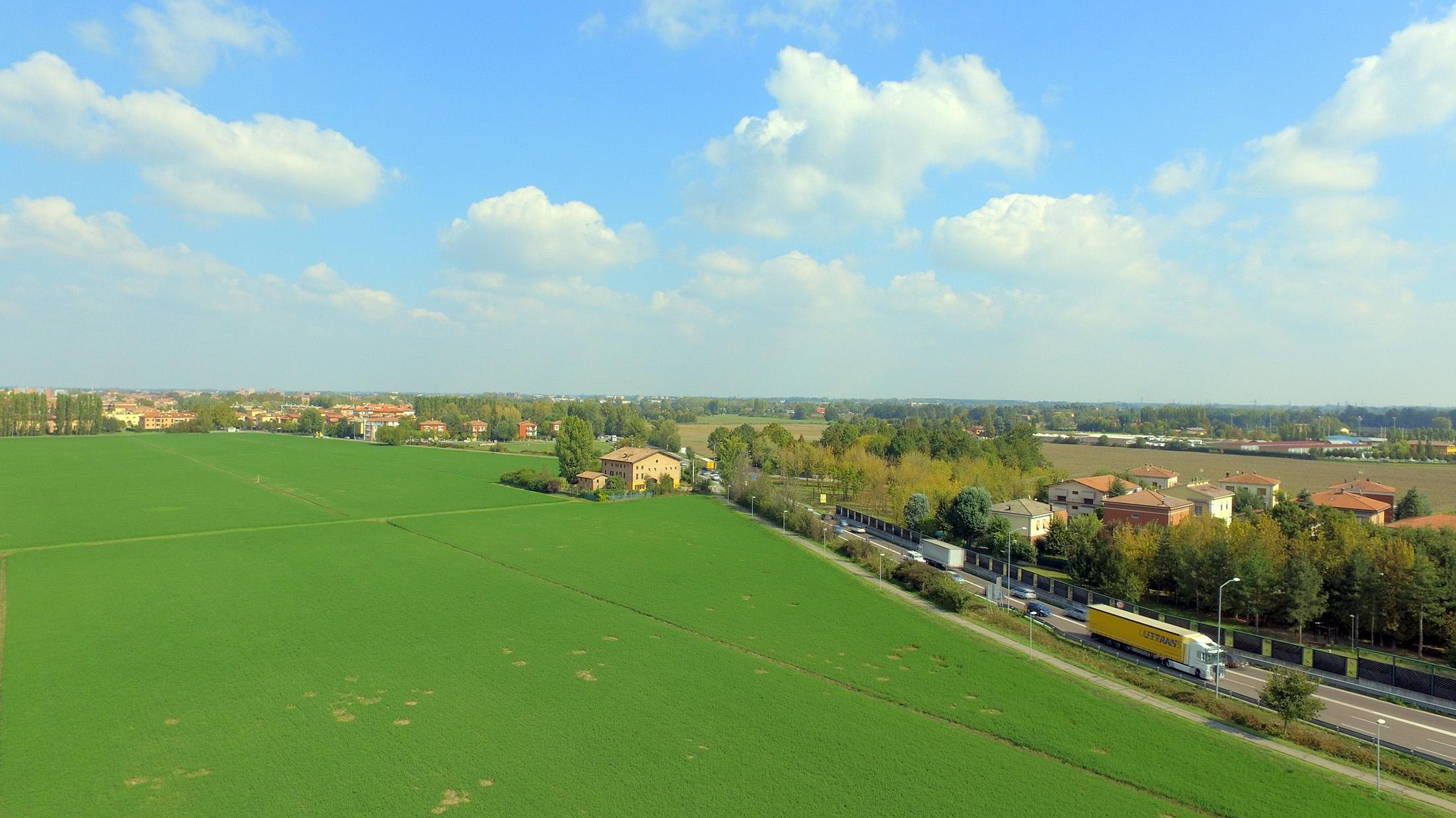 Modena, Morane-Vaciglio: un bosco di 9 ettari accanto ai 550 alloggi 