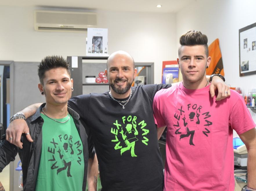 Da sinistra Damiano Dani, Alessio Valentini e Leonardo Bigazzi