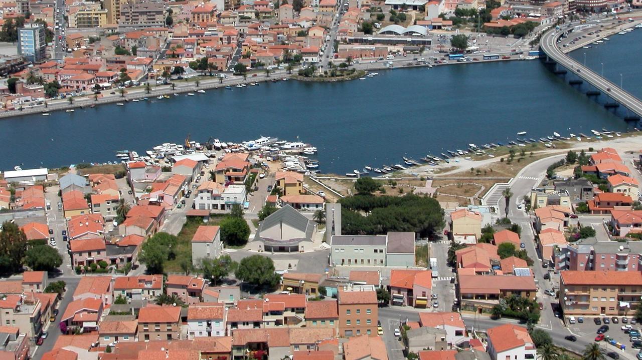 Veduta aerea di Olbia