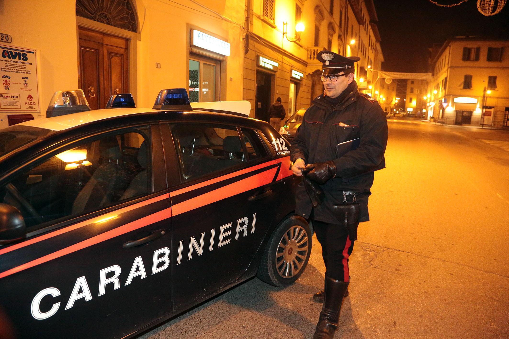 I carabinieri di Castelfiorentino (foto d'archivio)
