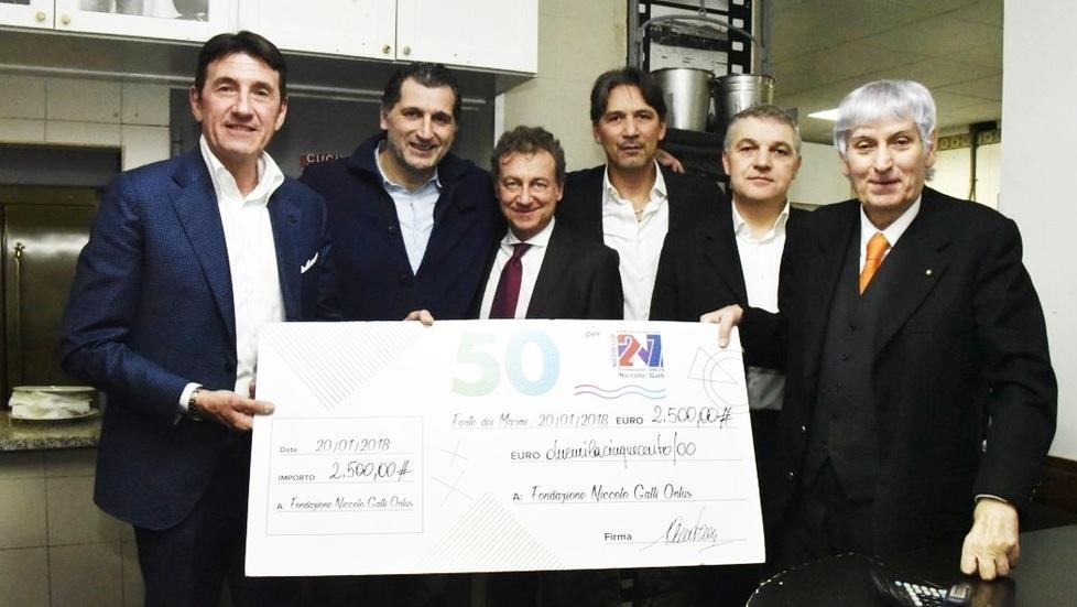Festa in Capannina per la Fondazione Galli