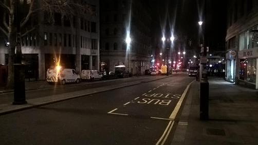 Londra, la fuga di gas per rottura tubo
