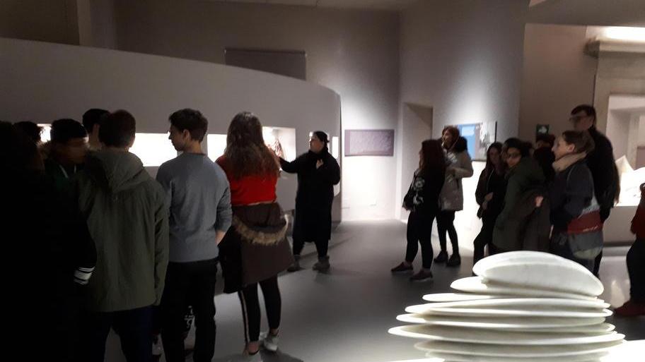 Studenti in visita al museo Guadagnucci