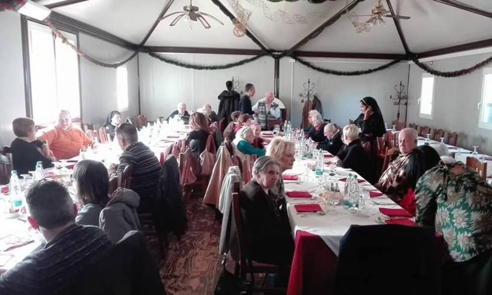 Festa degli ospiti della casa di riposo