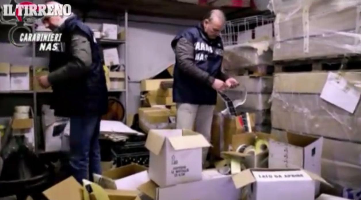 Un'operazione dei Nas (foto d'archivio)