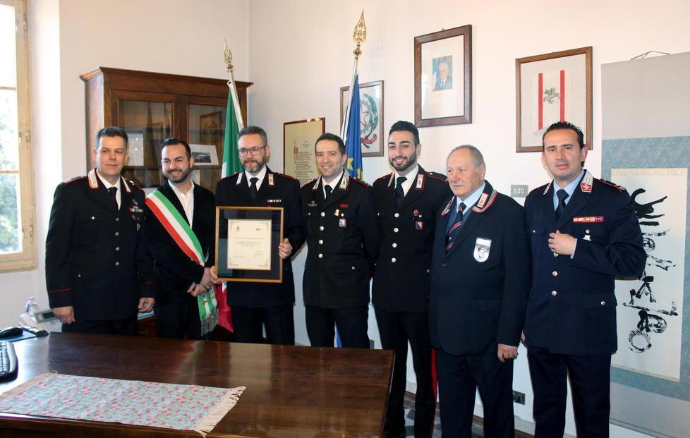 Un premio per 20 anni di servizio e dedizione 