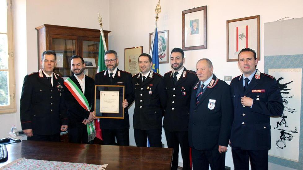 Un premio per 20 anni di servizio e dedizione
