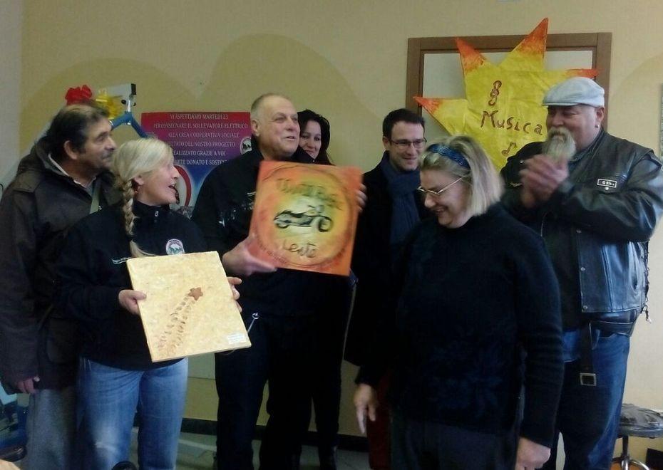 Le Tartarughe Lente donano un elevatore alla Crea