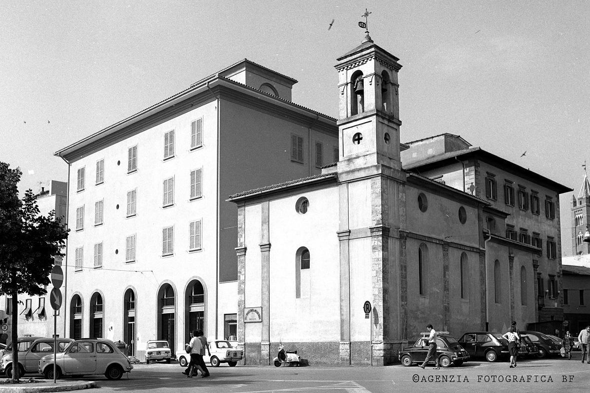 Un'immagine storica di piazza della Palma tratta dall'Archivio storico dell'Agenzia Bf 