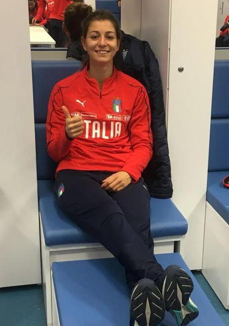 La notte azzurra di Greta Adami «Che emozione» 