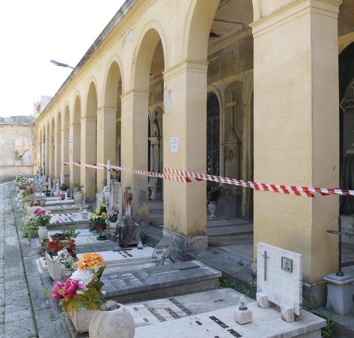 «Tornate accessibili una cinquantina di tombe interdette»