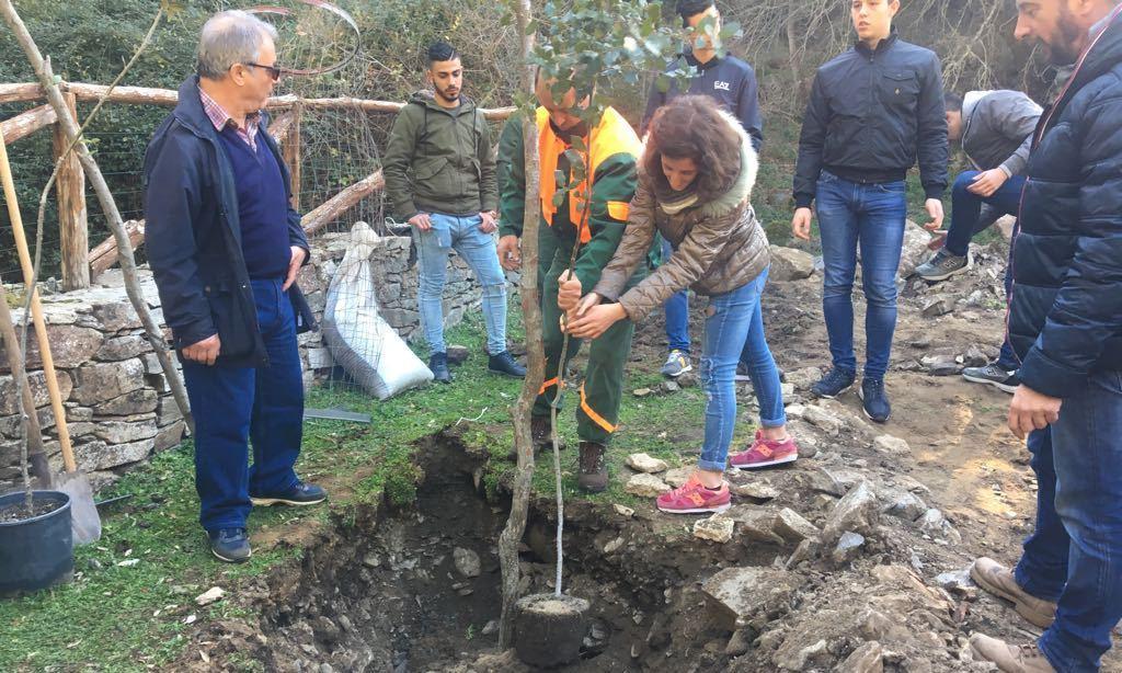 Festa degli alberi a Esporlatu