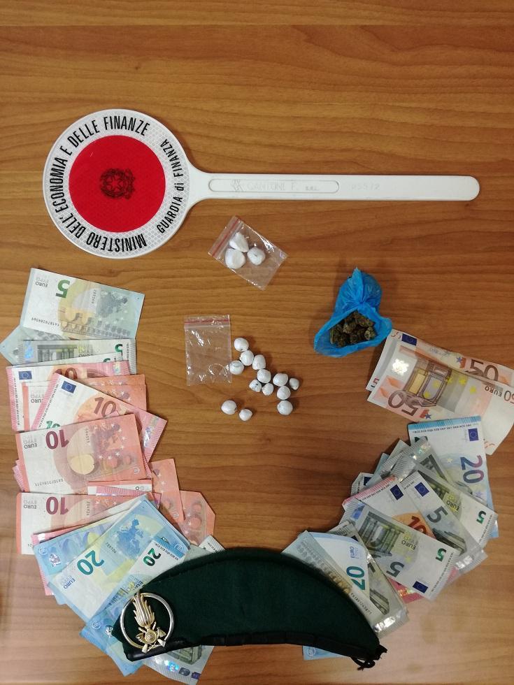 Sassari, spacciatore arrestato dai finanzieri