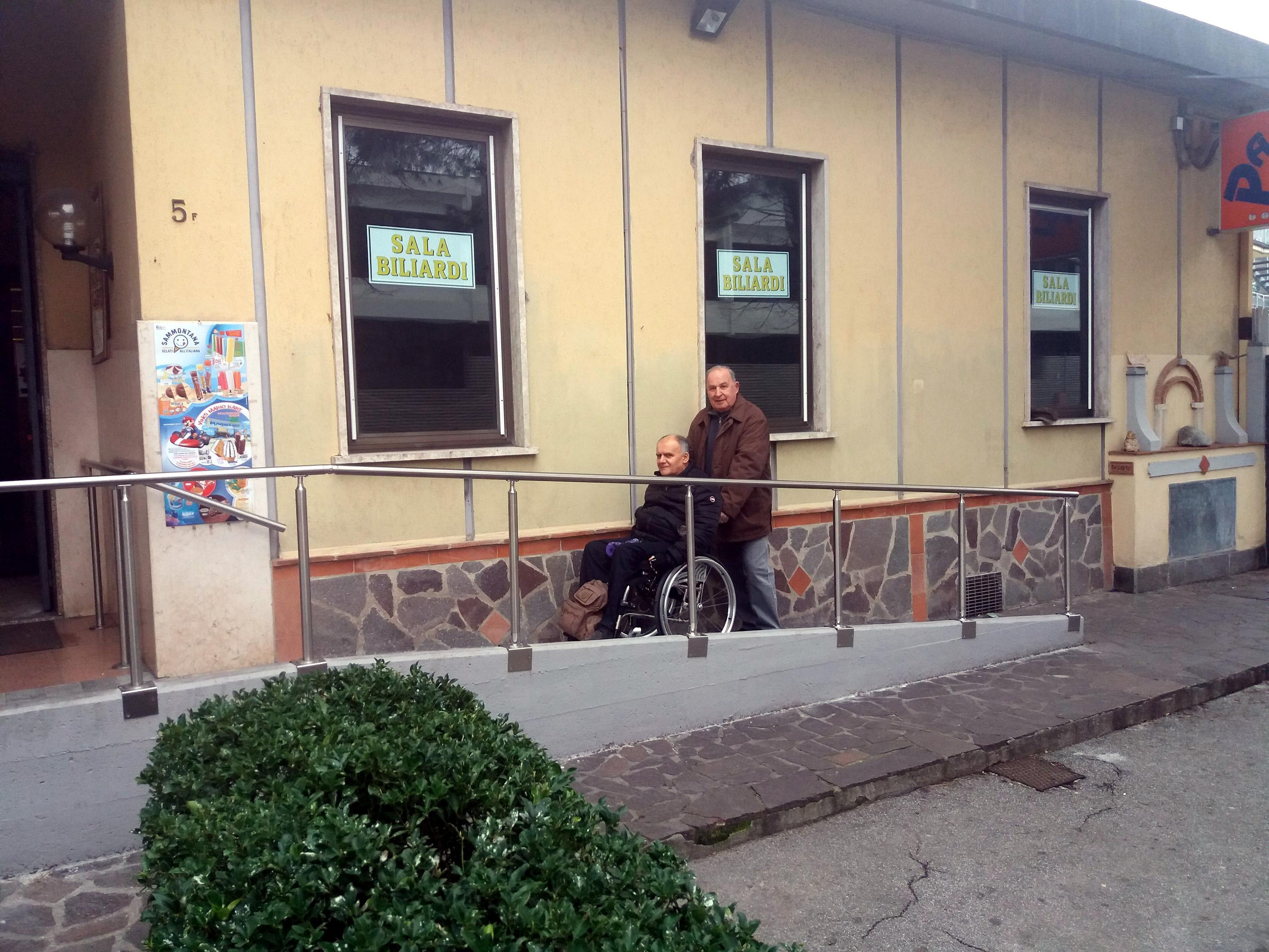 Umberto Materassi con Mario Bensi