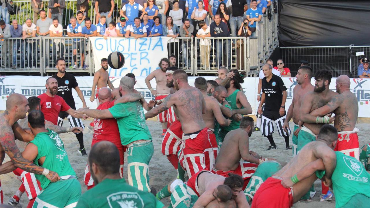 Una partita della Palla Grossa