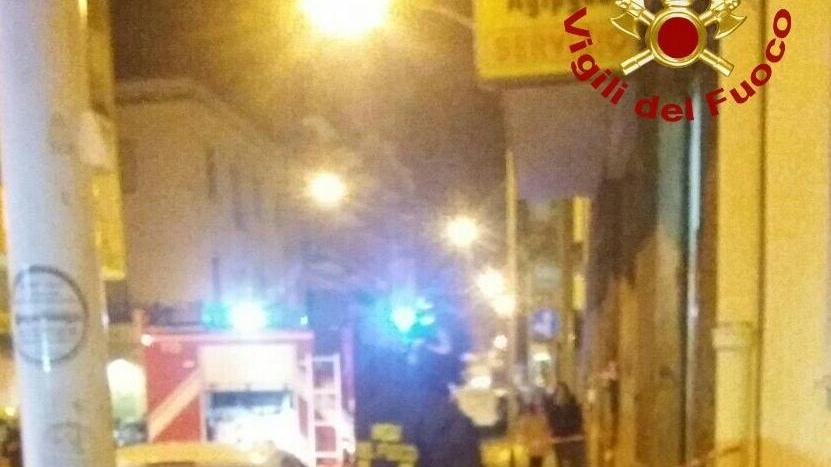 Il negozio di bombole in via Molise (foto Mario Rosas)