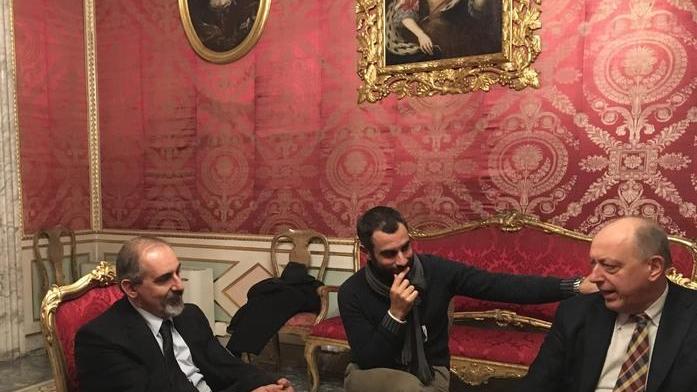 I vertici di Acea in visita a Geal e dal sindaco