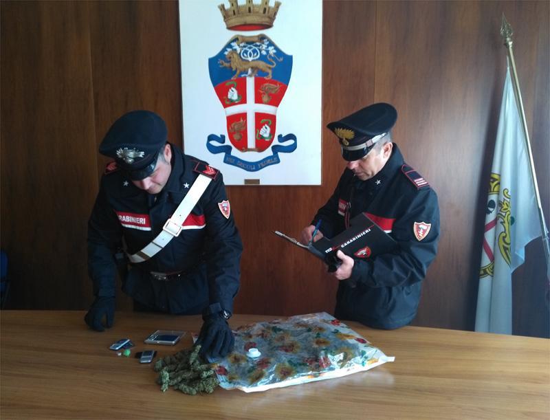 Sassari, in casa un deposito di marijuana: 2 arresti