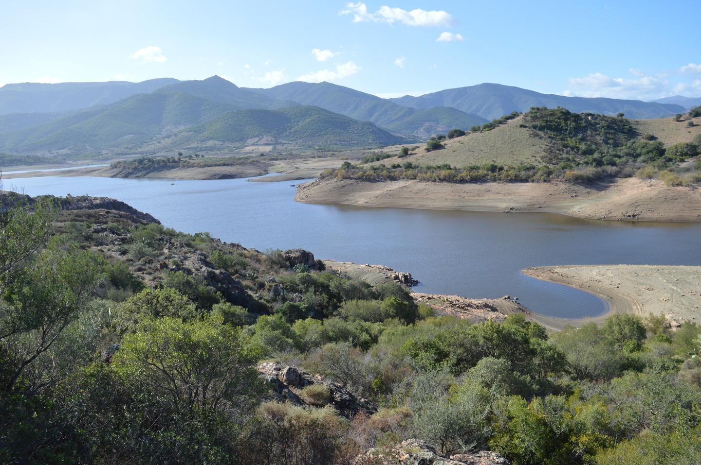Allarme siccità in Baronia La diga ha poca acqua 