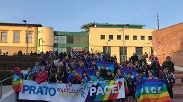 La marcia della pace del 28 gennaio 2018 a Prato (foto Lorenzo Leo)
