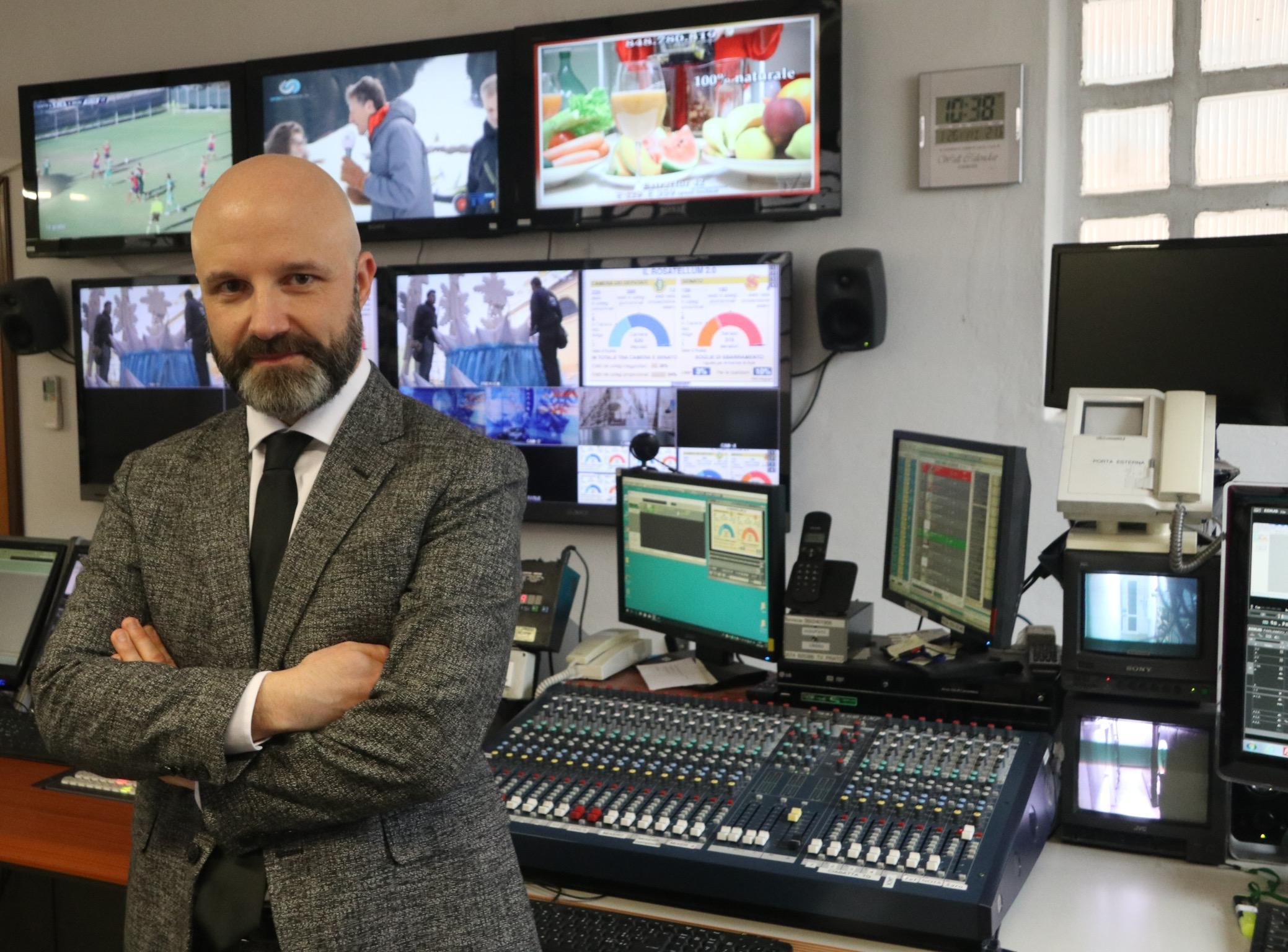Gianni Rossi direttore di Tv Prato