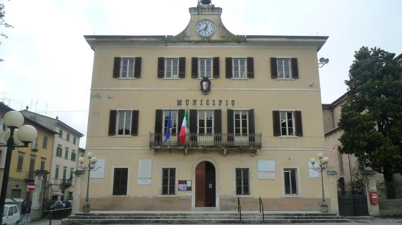 Il municipio di Certaldo