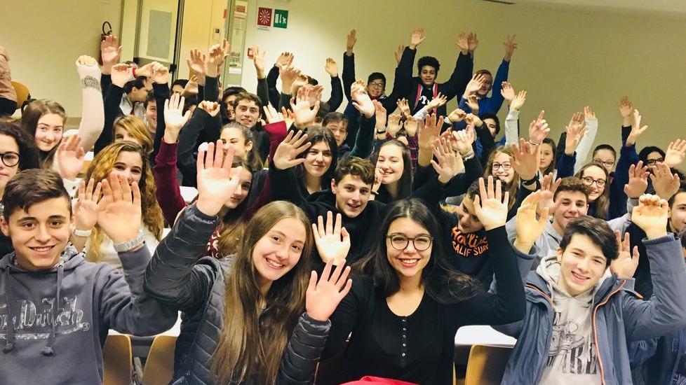 Cortometraggio recitato in latino al Salutati