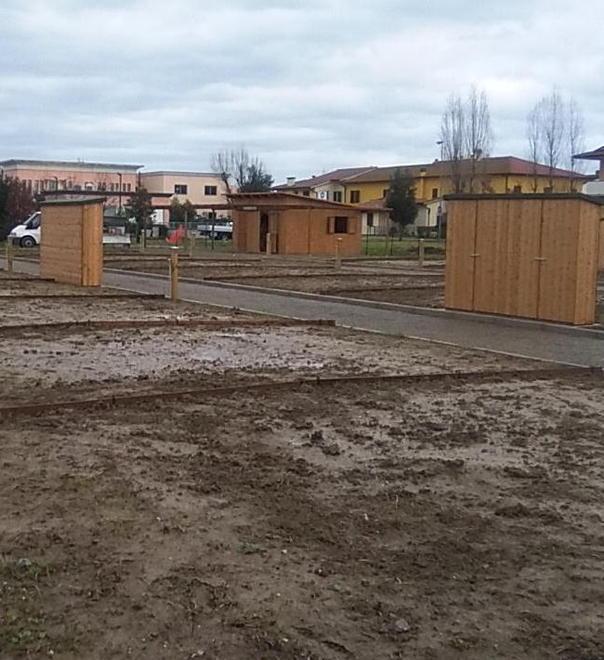 Il cantiere è alle battute finali: in arrivo trentadue orti urbani