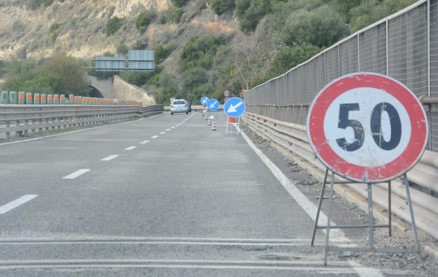 Disagi per lavori tra le 2 gallerie 