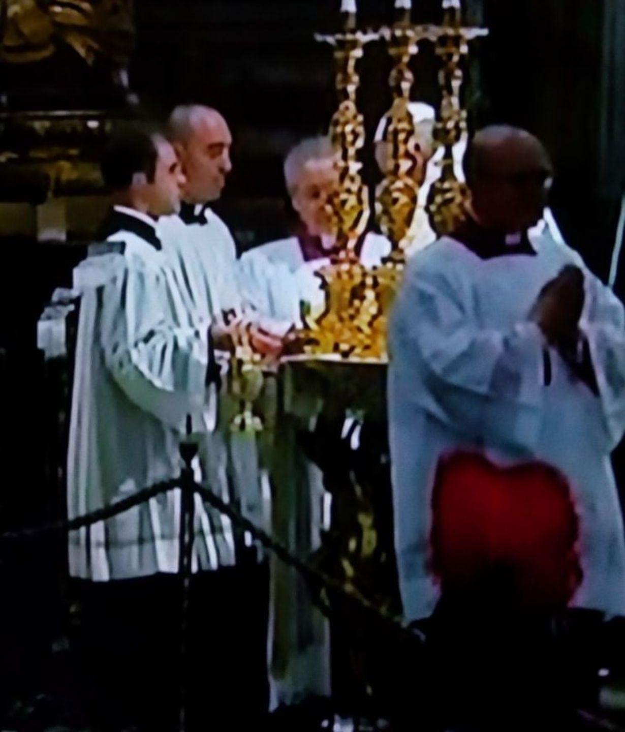 Tre seminaristi galluresi alla messa del Papa