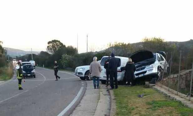 Frontale sulla Olbia–Porto Rotondo