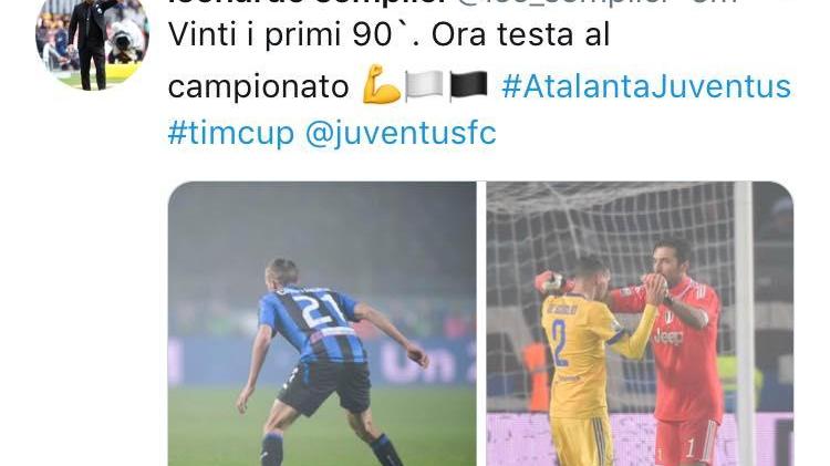 Il post sbagliato di Semplici su Twitter