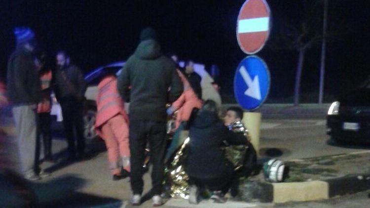Rotatoria al buio, nuovo incidente
