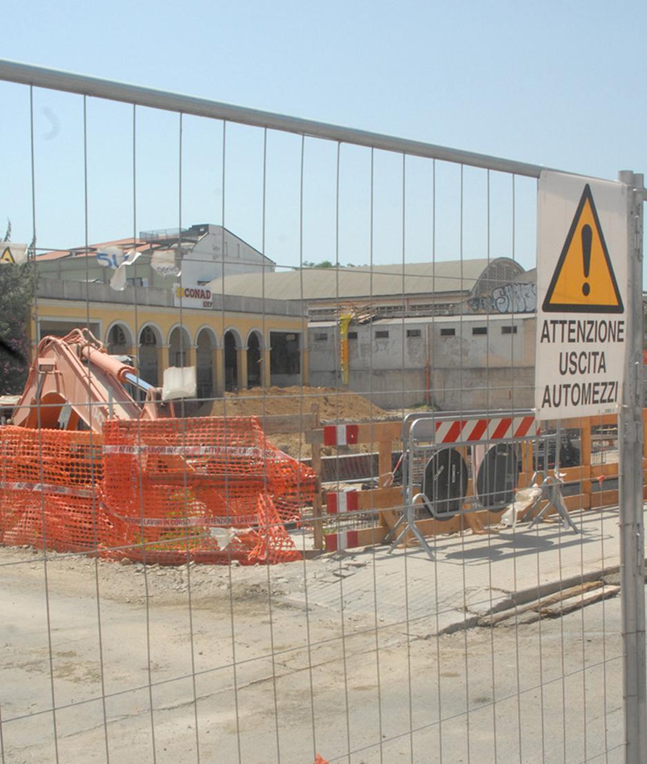 Mercato civico lavori bloccati da sette mesi