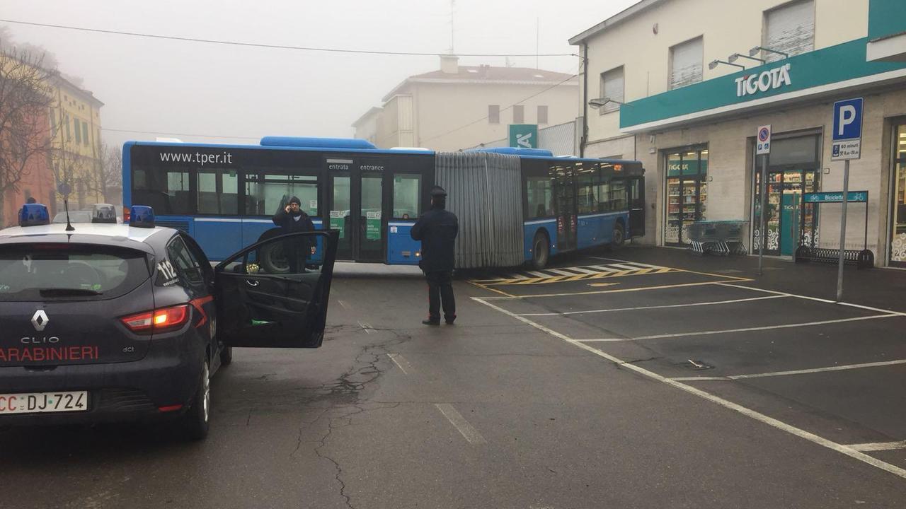 La scena dell'incidente a Finale