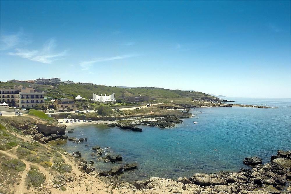 La zona costiera di Calabona ad Alghero