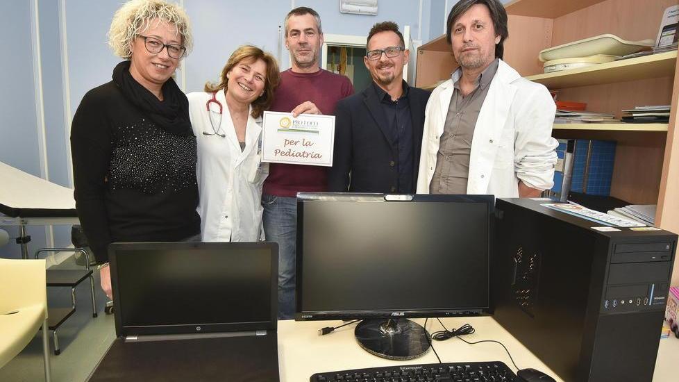 Due nuove apparecchiature per la Pediatria dell’ospedale