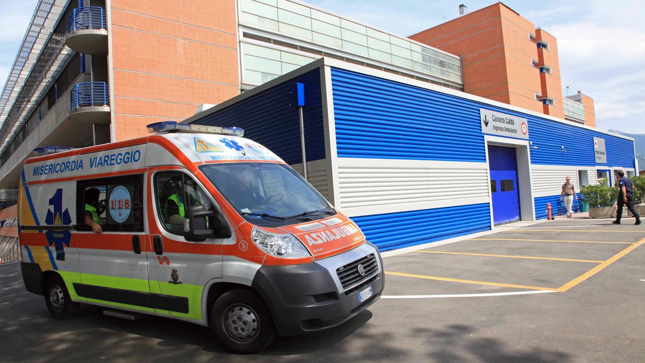 L'ospedale Versilia a Lido di Camaiore