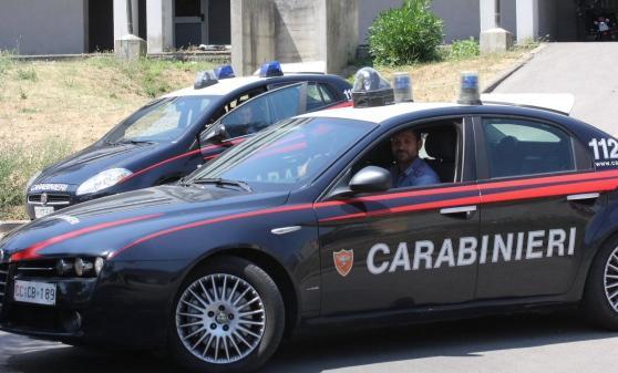 Gazzelle dei carabinieri di Prato