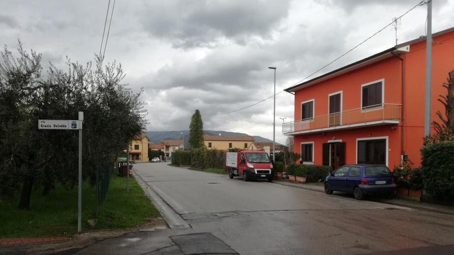 Una delle strade visitate dai ladri in queste ultime due settimane