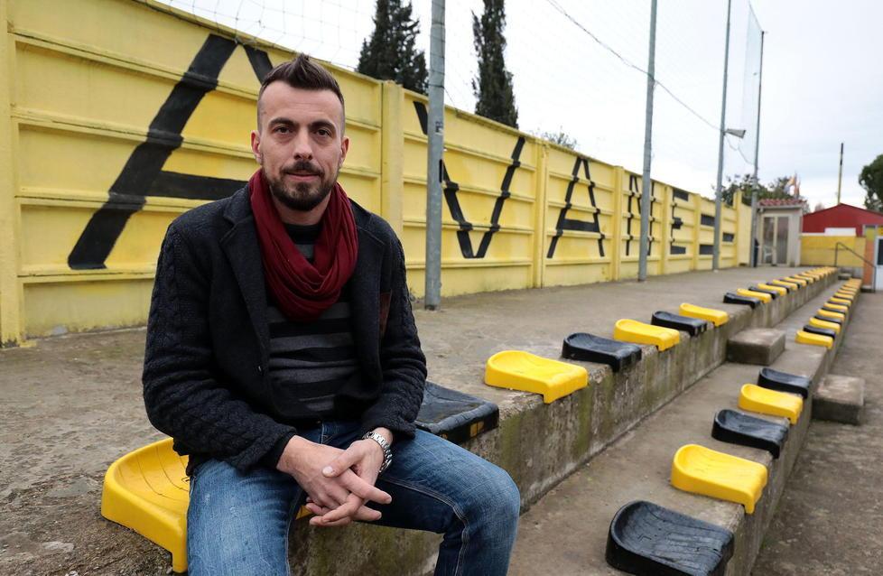 Il direttore sportivo Carlo Zani al campo dell’Avane (foto agenzia Carlo Sestini)
