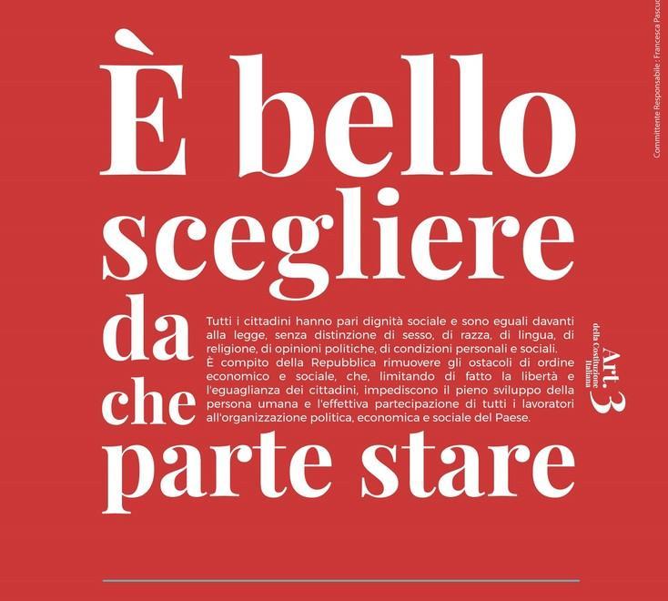 Valeria Fedeli: non la faccia ma la nostra Costituzione